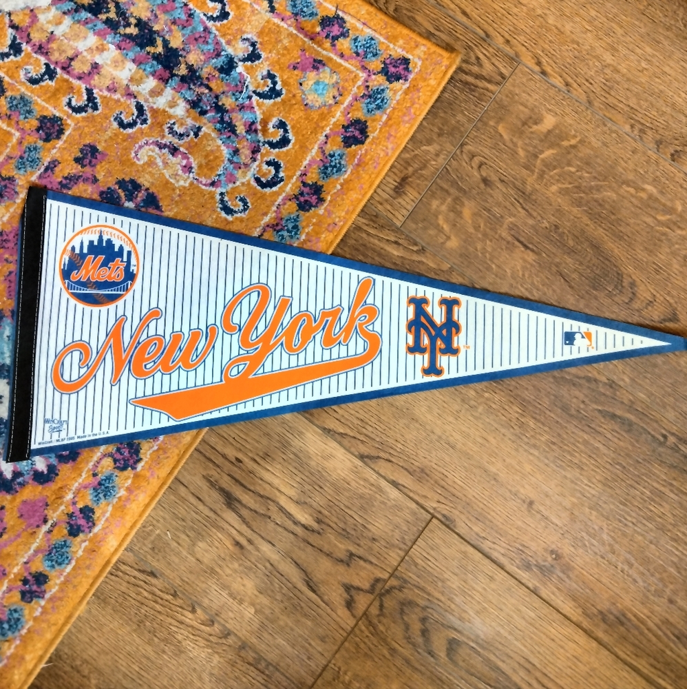 2005 New York Mets MLB Win Craft USA team banner flag